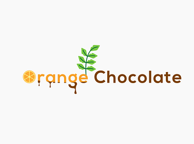 orange chocolate branding chocolate logo company logo design designer graphic design illustration logo logo logo logo typo logofolio logoo logos logotype orange orange chocolate orange logo playful logo typography vector