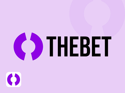 TheBet Logo Design bet website brand logo company logo unlock the bet