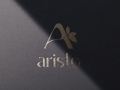 Aristo beauty branding design fashion graphic design letter logo logotype luxury