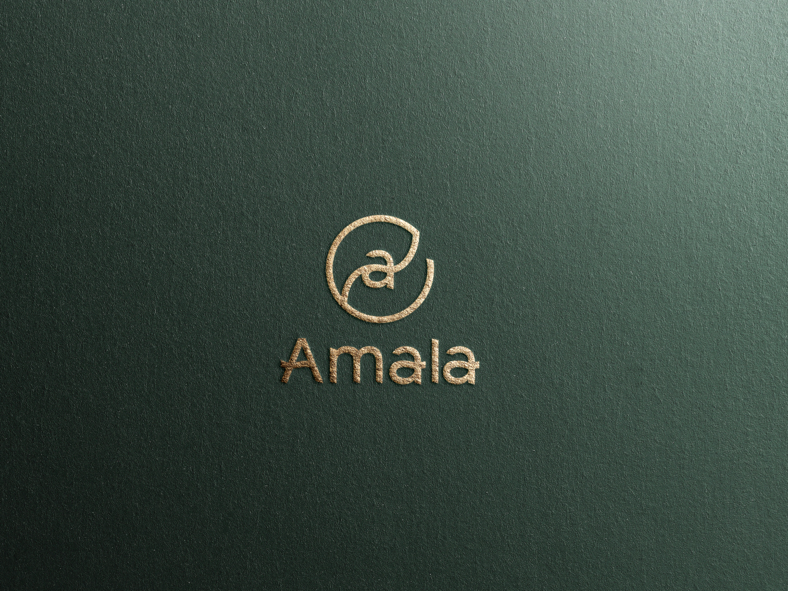Amala cosmetic brand logo by Anastasiia Lovchikova on Dribbble