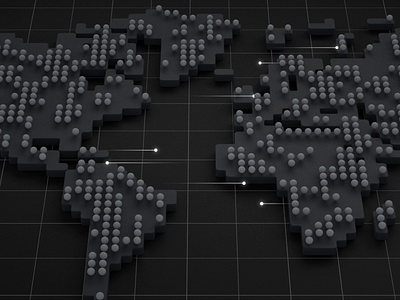 Data Transfer 3d after effects animation cinema 4d cinema4d computation data data visualization grid loop map octane particle particles transfer world