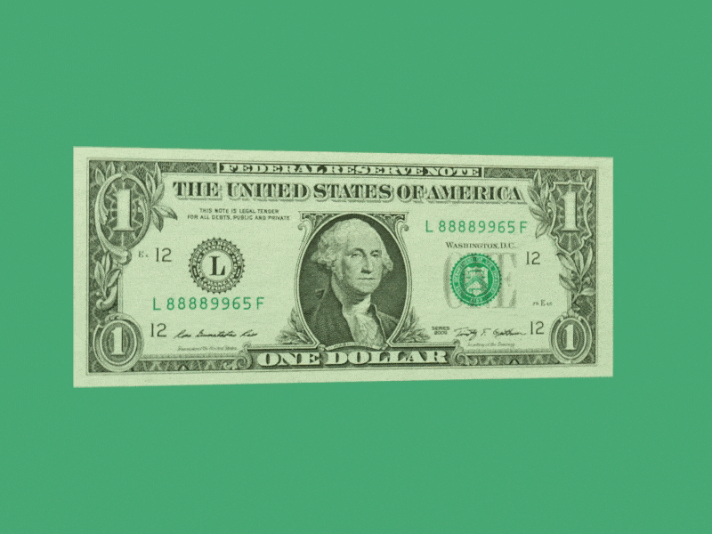 Dollar spin transition $ $$$ 3d animation banknote banknotes cinema 4d cinema4d dollar dollars gif loop money octane spin twist