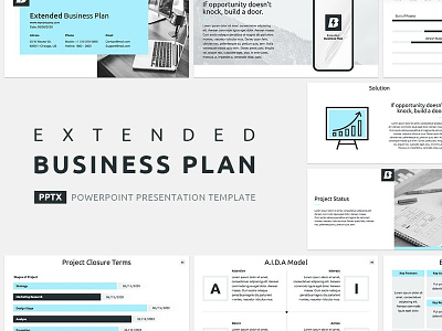Extended Business Plan Presentation Template