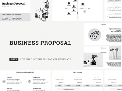 Business Proposal Presentation Template agency business company corporate design keynote management management tool marketing office pitch plan powerpoint presentation project proposal report service strategy template