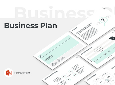 Business Plan Presentation Template business company design elements keynote marketing office plan powerpoint project proposal report service slides strategy template