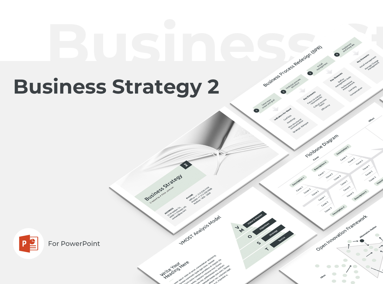 Business Strategy 2 Presentation Template By Jetz Templates On Dribbble