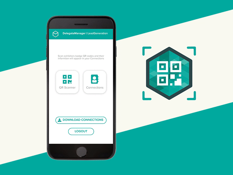 LeadGeneration web app delegate digitaldesign lead capture lead generation qr code scanner ux designer ux ui design web app web app design