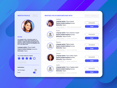 Daily UI Challenge 006 - User Profile