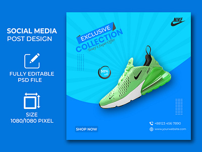 Social media post-Instagram post- banner-add & logo design