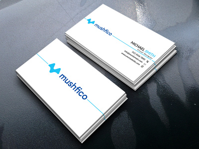 Business card design.