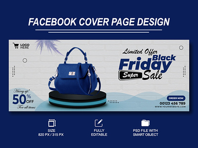 Social media cover page & add design