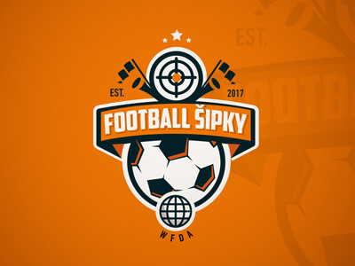 FOOTBALL DARTS brand design inspiration logotype
