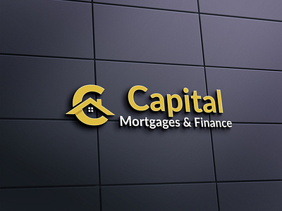 C Capital Mortgage & Finance Logo, Real Estate Logo, Property