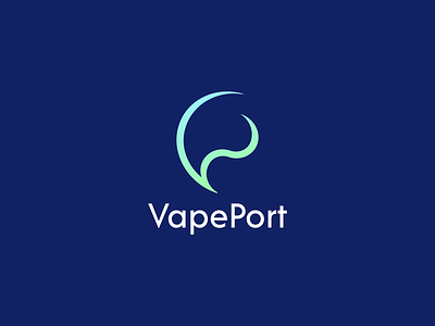 VP logo shape smoke vape vaporizer vp