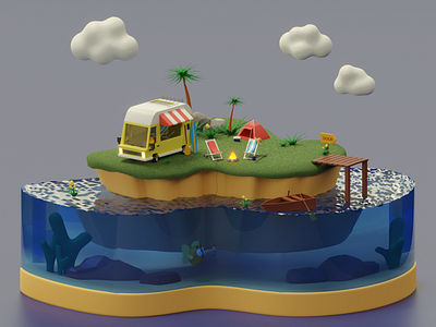 Island 3d