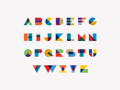 Crossway Typeface alphabet collection colors custom type design font geometric lettering letters overlay san serif shapes type type design typeface typography