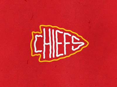 Kansas City Chiefs arrow arrowhead badge chiefs football kansas city kc logo missouri native american nfl rebrand spearhead sports super bowl tribe