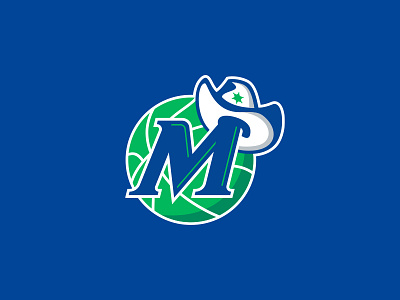 Dallas Mavericks basketball branding cowboy dallas logo maverick mavericks mavs monogram nba rebrand sports stars
