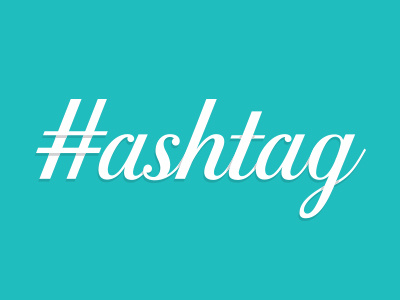 #hashtag hash hashtag lettering script shadow simple tag type typography wordmark