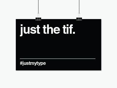 Just My Type design font fun letters pun tif type typography word pun words