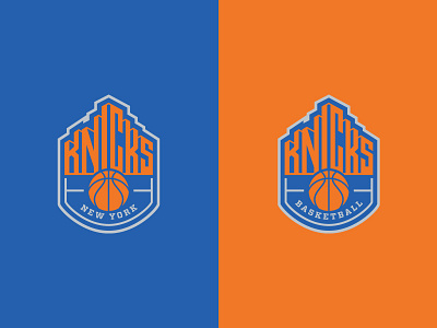 New York Knicks basketball knicks logo manhattan nba new york nyc nyk rebrand sports