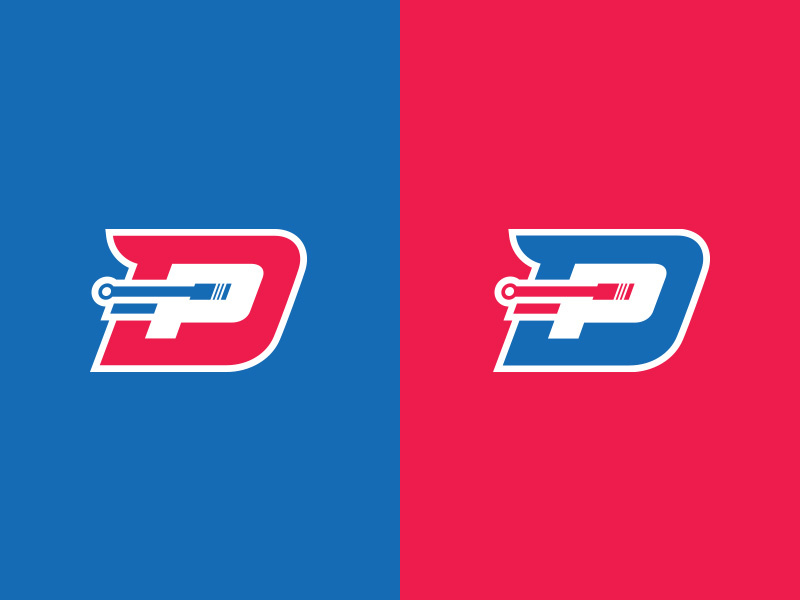 Detroit Pistons v2 by Michael Irwin on Dribbble