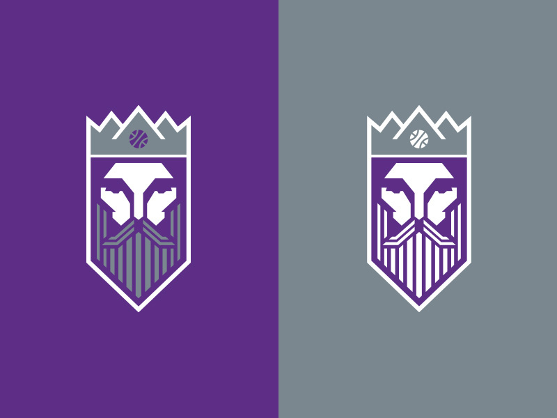 Sacramento Kings v2 k mountains crown branding sports basketball logo nba sacramento kings
