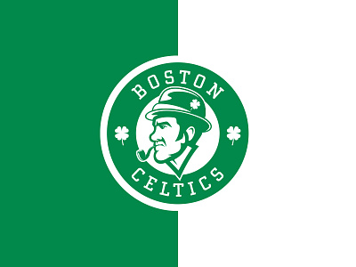 Boston Celtics basketball boston branding celtics design identity logo luck nba sports