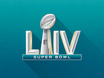 Super Bowl LIV branding design football identity liv logo miami nfl sbliv sports superbowl