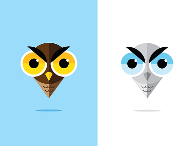 Search Owl animal animation bird design flatlogo googlemaps icon location logo logodesign logogrid logomark map motion owl pin search simple