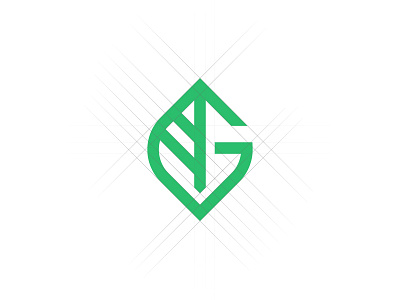 G + Leaf g green icon leaf leaves logo monogram monograms nature simple tree trees type typography