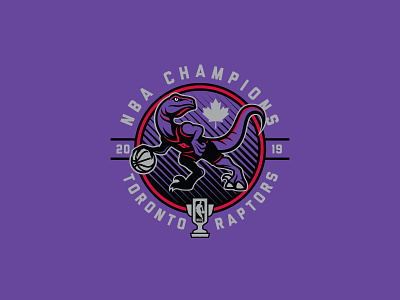 Toronto Raptors basketball branding canada champions championship dinosaur emblem logo nba nbachamps nbafinals raptors rebrand ring sports sportslogos title toronto torontoraptors trophy