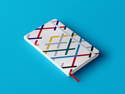 Annual Meeting Notebook application book book jacket bookmark calendar colorful colors cover journal notebook notepad notes package design packaging pattern pattern design print sketchbook weave writing