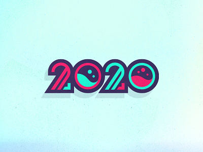 2020 2020 ball drop champagne decade eve goals midnight new year new years new york new york city numbers nyc nye times square toast type typography vision