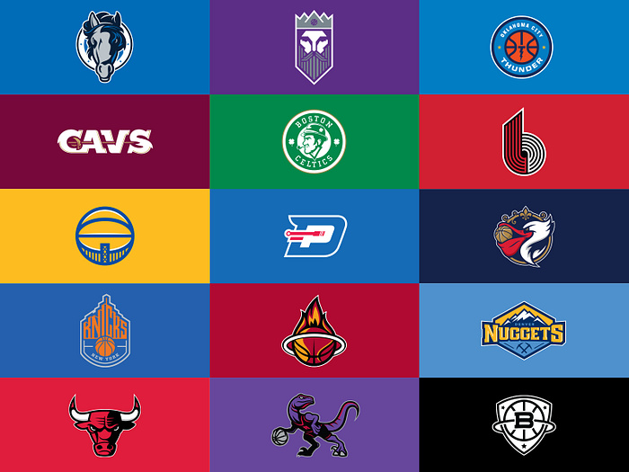 NBA Rebrand by Michael Irwin on Dribbble