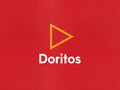Doritos branding cheese chips design dorito doritos eat food fun geometric logo minimal negative space packaging potato chips rebrand simple tortilla triangle typeface