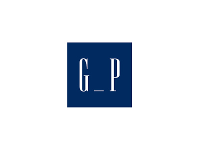 The Gap apparel brand branding clothing concept fashion font gap icon logo negative space punctuation rebrand serif shape space square the gap type