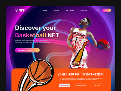 Nft Market Web Design-UI