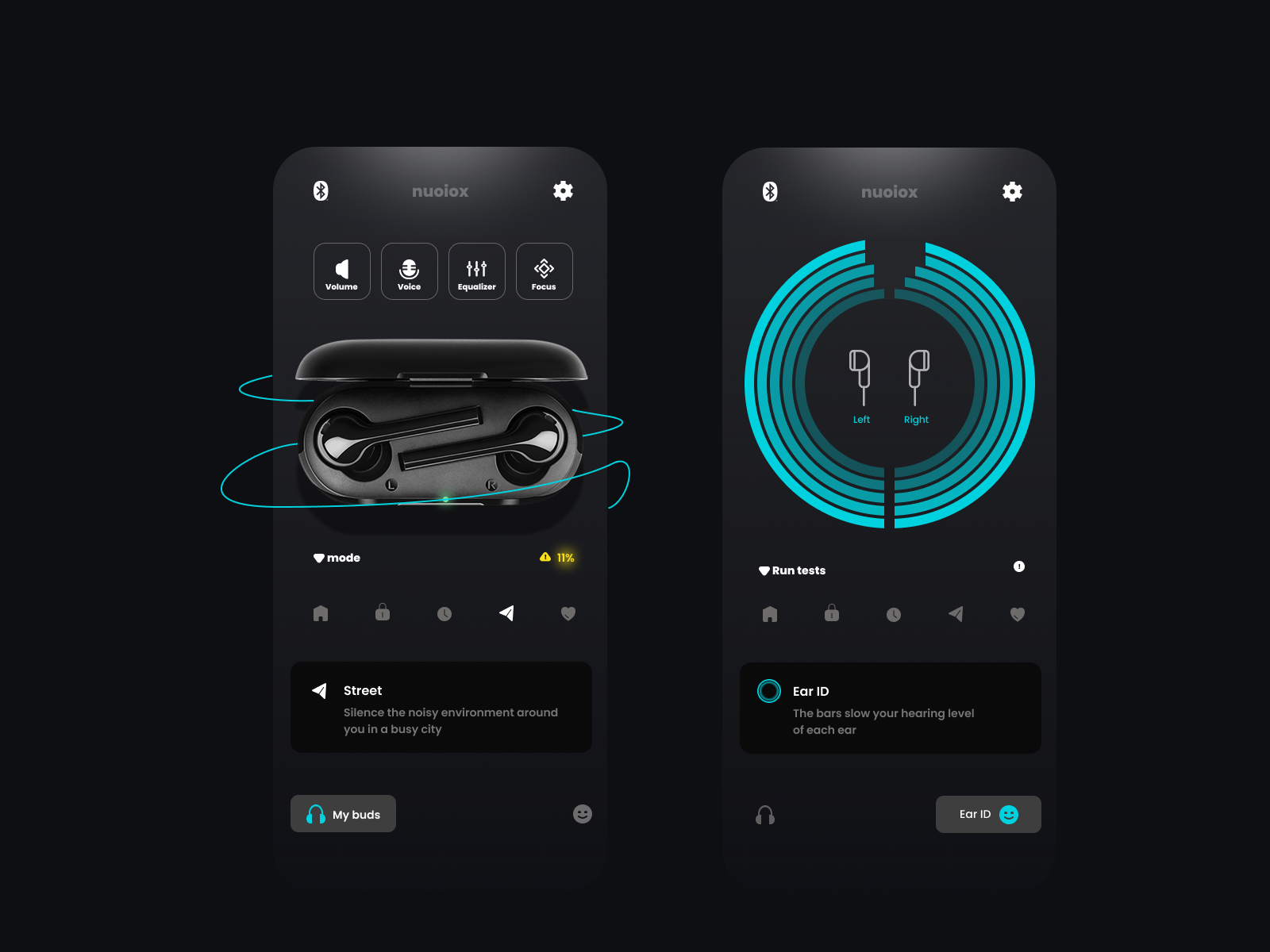 Headphone Mobile AppUI by Murat Şılbır on Dribbble