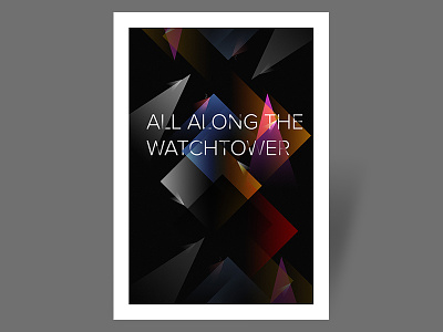 Poster - All Along The Watchtower