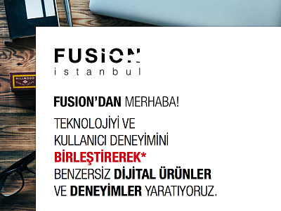 Fusion Istanbul agency ui web
