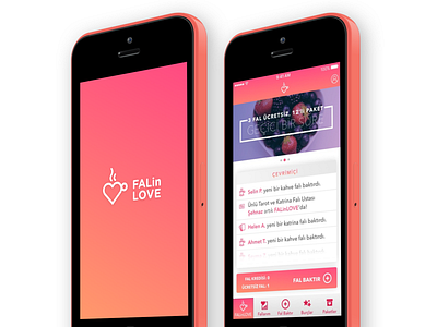 FaLinLove Mobile Design