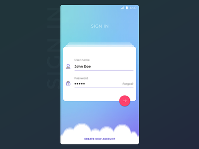 SignIn Inspiration graphics in inspiration mobile sign uiux