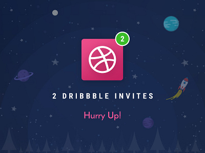 2x Dribbble Invites