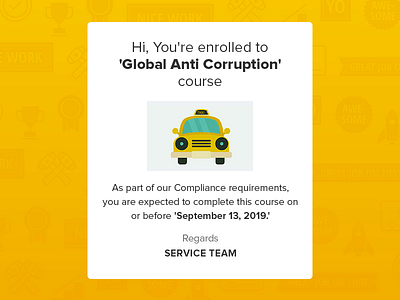 Mail Template "Global Anti Corruption"