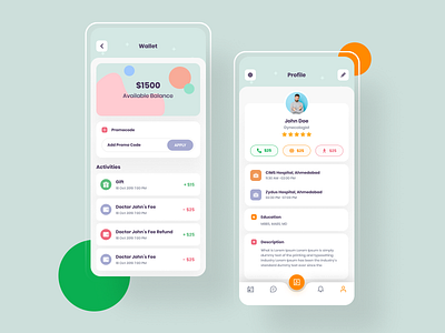 Doctor's App by MindInventory UI/UX for MindInventory on Dribbble