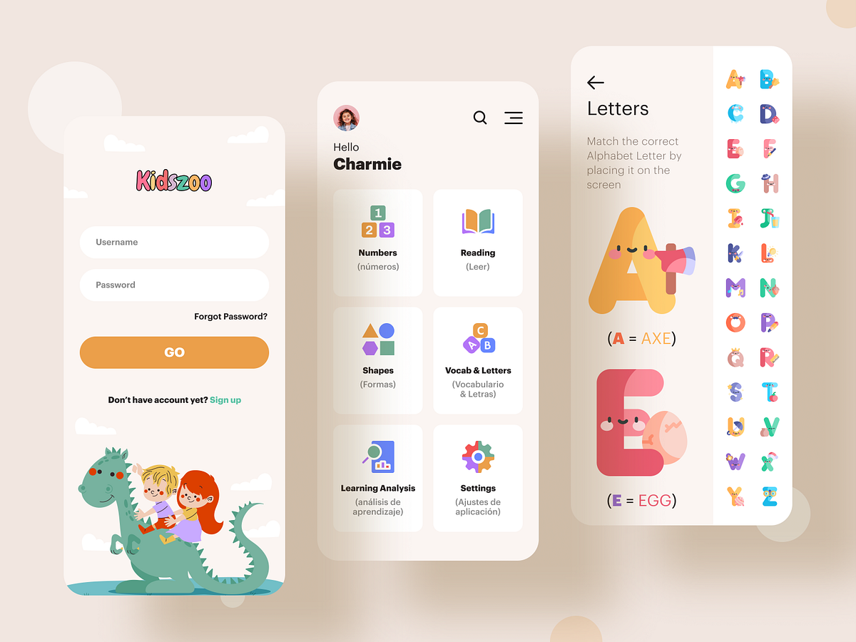 Kids App designs, themes, templates and downloadable graphic elements ...