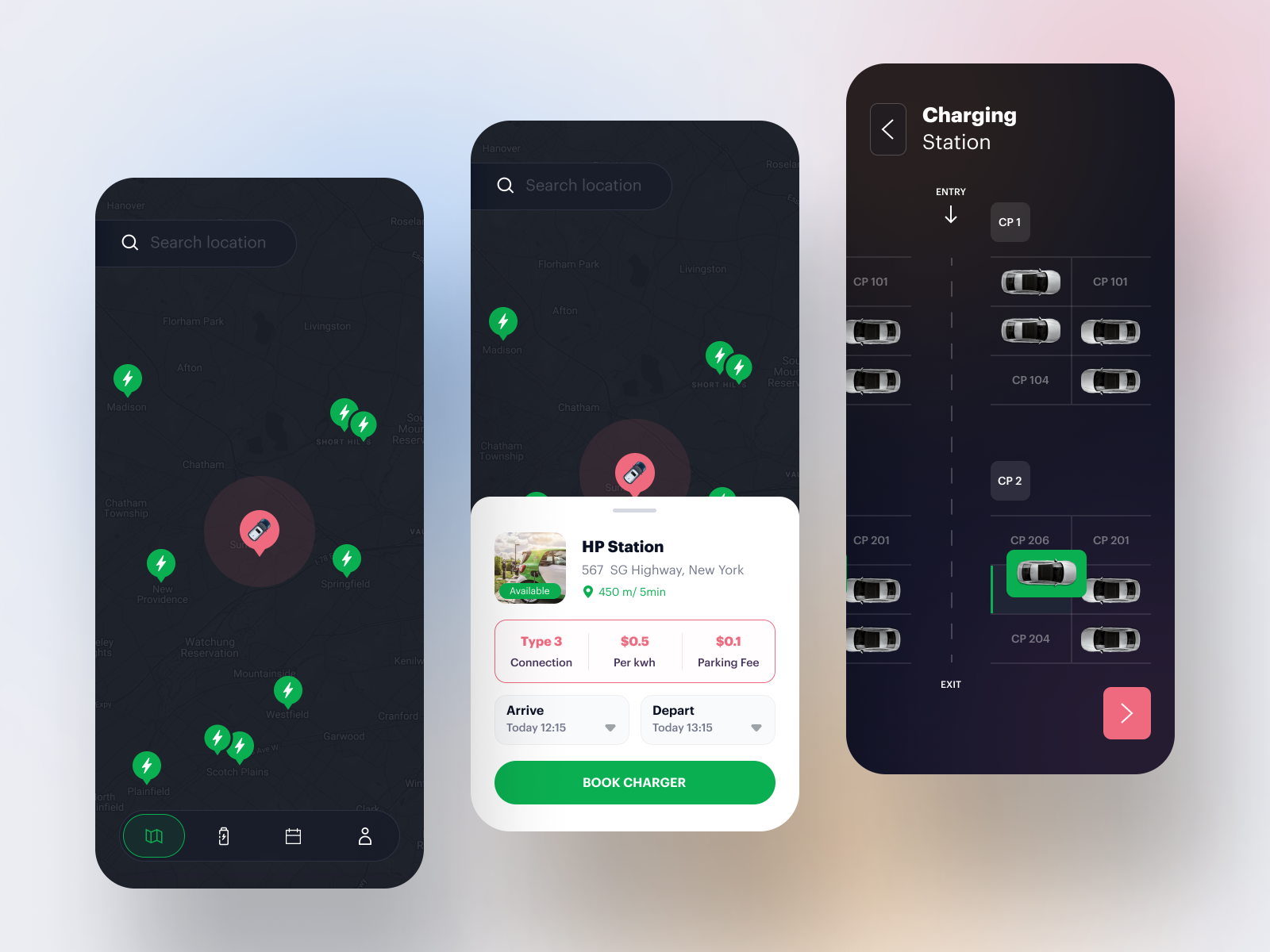 EV Charging App by MindInventory UI/UX for MindInventory on Dribbble