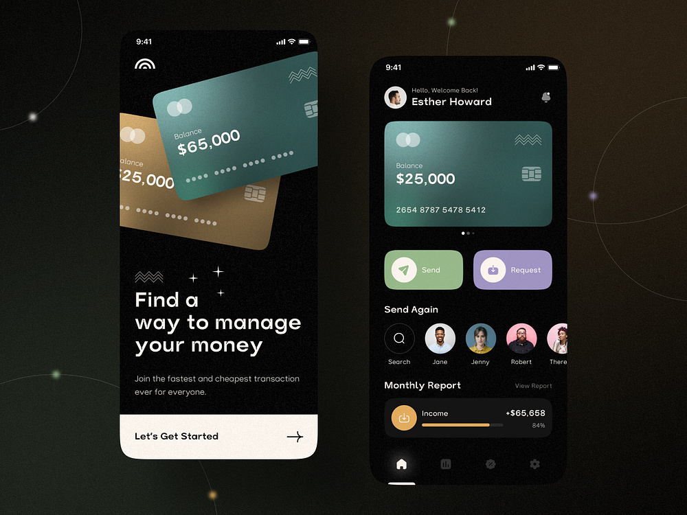 Wallet App by MindInventory UI/UX for MindInventory on Dribbble