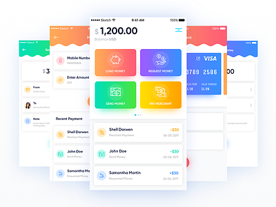 Payment App by MindInventory UI/UX for MindInventory on Dribbble